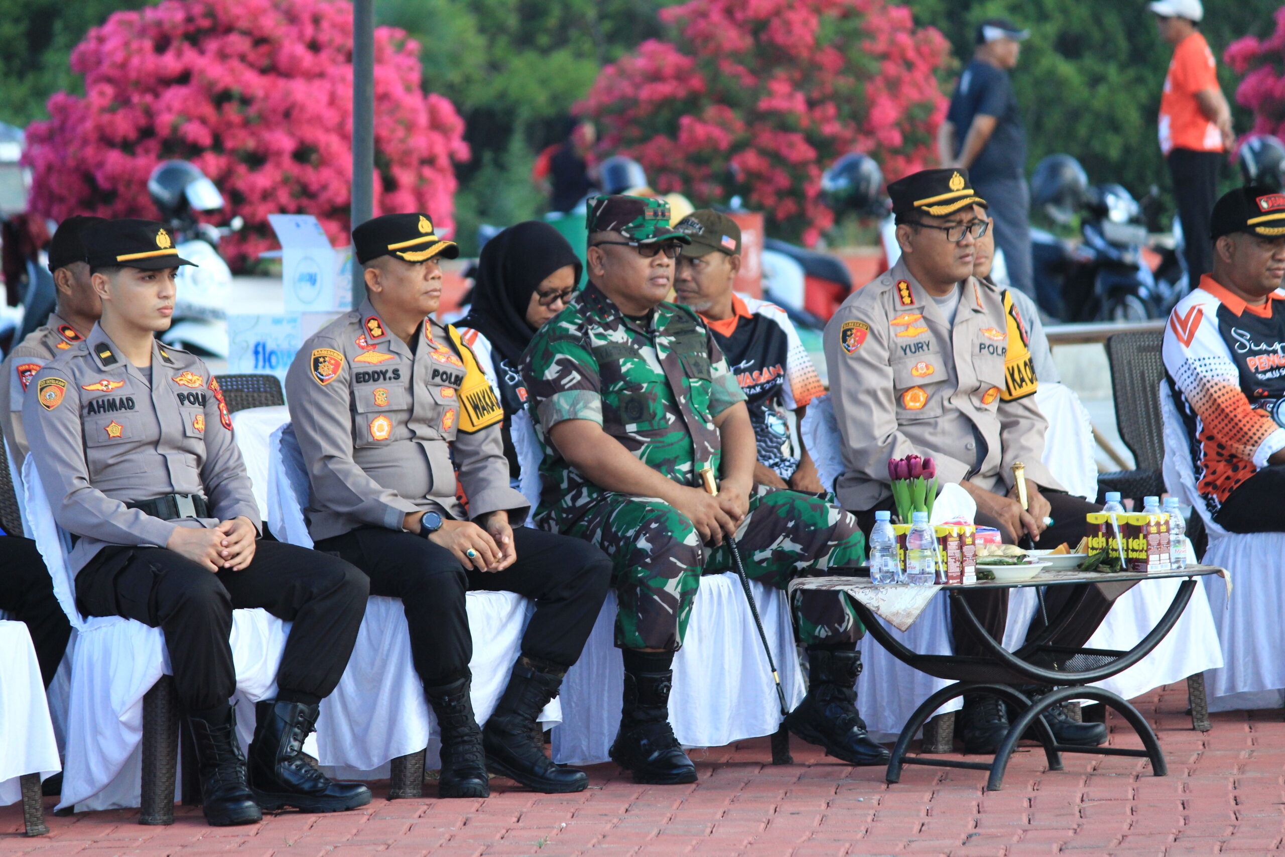 Dandim 1505 Tidore, Hadiri Apel Siaga Pengawasan Masa Tenang Pemilu 2024