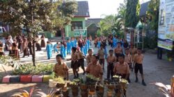 Siswa-Siswi UPT SD Negeri  Sumurjalak 3 Kecamatan Plumpang Gelar Senam Pagi Bersama