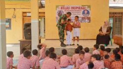 Babinsa Koramil 0811/12 Bancar Tuban Jadikan Kelas Inspirasi Kepada Generasi Muda SDN Bogorejo