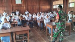 Satgas TMMD Ke-122 Berikan Wasbang di SMK Negeri 2 Raja Ampat