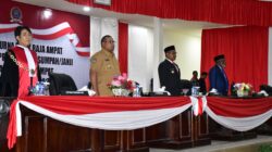 Wadan Pasmar 3 Hadiri Pengambilan Sumpah Anggota DPRK Raja Ampat Periode 2024-2029