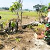 Pembinaan Lingkungan Hidup, Kodim Bojonegoro dan Masyarakat Tanam Ribuan Bibit Pohon Penghijauan