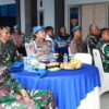 Pererat Tali Silaturahmi, Danpomal Lantamal XIV Gelar Coffe Morning Dengan Propam Polda Papua Barat