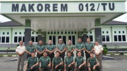 Kunjungan Kerja Kepala Keuangan Kodam Iskandar Muda ke Korem 012/TU