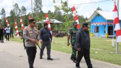 Kapolda Papua Barat Bersama Forkopimda Tinjau Lokasi Ketahanan Pangan di Distrik Bomberai Kabupaten Fakfak