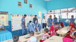 Sukseskan Program Pemerintah, Lanud Sultan Hasanuddin Gelar Uji Coba Makan Bergizi  Di Sekolah Angkasa dan SDN 56 Pattongtongan