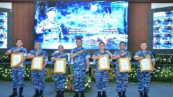 Apel Komandan Satuan Jajaran TNI Angkatan Udara 2024, Lanud Sultan Hasanuddin Terima Penghargaan Zona Integritas