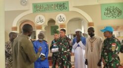 Kontingen Garuda Satgas BGC 39 F Monusco Berikan Bantuan Dana Untuk Masjid Said Di Kanyasi Village, Kongo