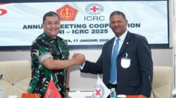 Kababinkum TNI Membuka Acara Annual Meeting Cooperation TNI-ICRC Tahun 2025