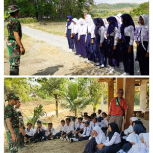 IMG_20250730_121754 Tanamkan Karakter Kedisiplinan, Satgas TMMD 125 Bojonegoro bekali Pelajar dengan Wasbang dan PBB