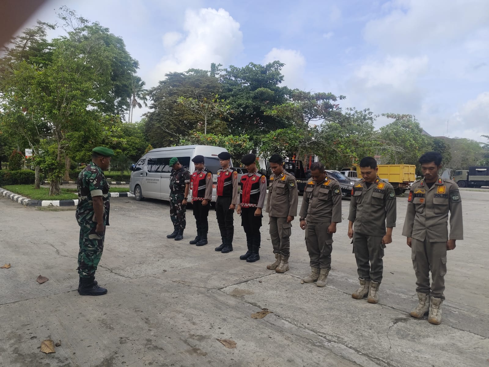 Wujud Sinergitas Tiga Pilar Dalam Menjaga Keamanan Di Wilayah