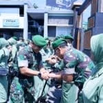 Dandim 0808/Blitar Lantik 68 Prajurit Naik Pangkat, Tegaskan Pentingnya Dedikasi Dan Doa