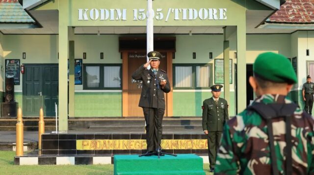 Dandim 1505/Tidore Pimpin Upacara Peringatan Hari Kesaktian Pancasila