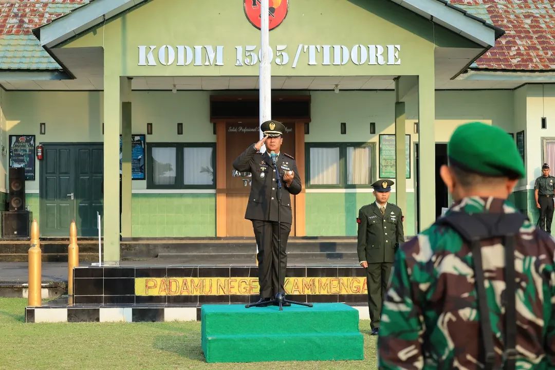 Dandim 1505/Tidore Pimpin Upacara Peringatan Hari Kesaktian Pancasila