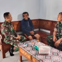 Membangun Budaya Peduli Terhadap Warga Yang Sakit Oleh Danramil 0808/19 Wates