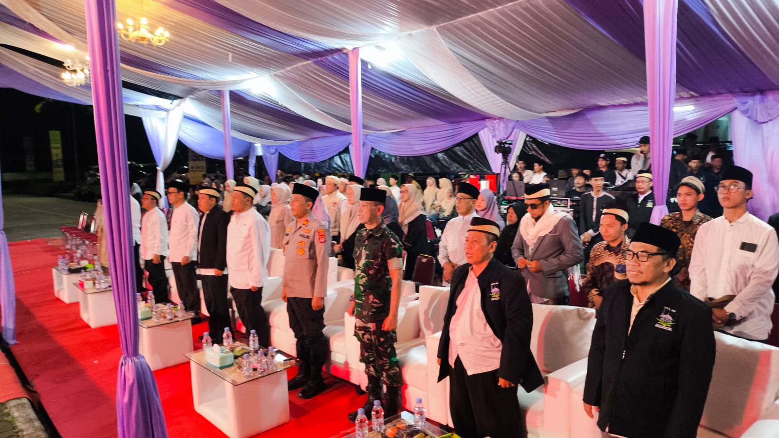 Polsek Cikupa Hadiri dan Amankan Kegiatan Penutupan MTQ ke-13 Tingkat Kecamatan Cikupa