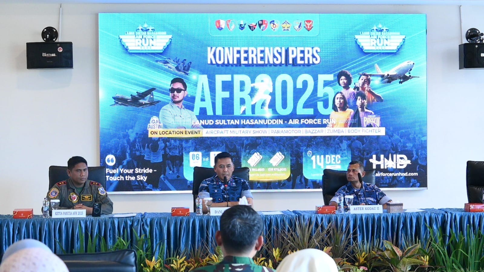 Lanud Sultan Hasanuddin Akan Menggelar Kembali Air Force Run 2025, Targetkan 4.000 Pelari