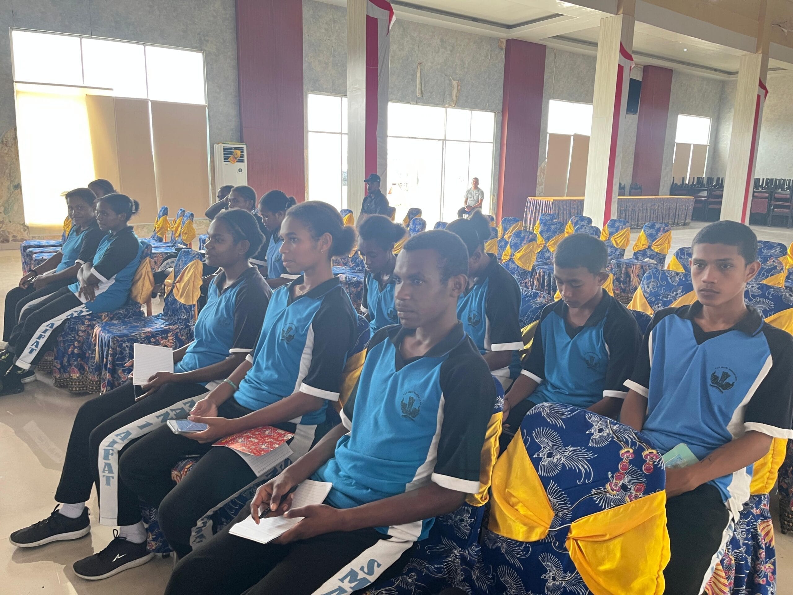 Wakapolres Maybrat Berikan Materi Program Pembinaan Remaja PMKS Tentang Bahaya Narkoba