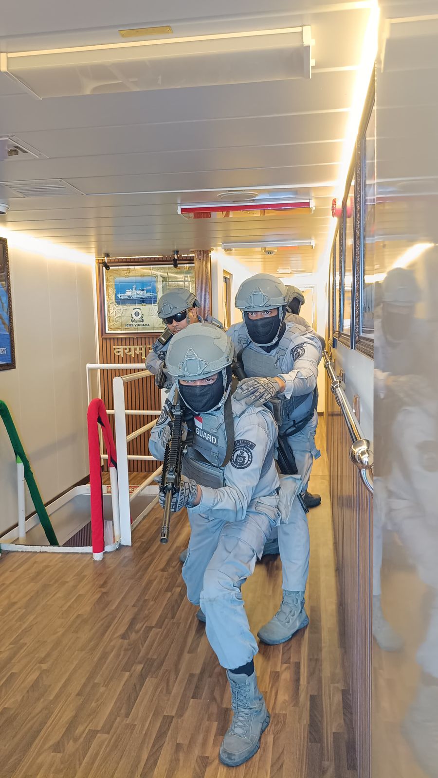 Bakamla RI dan Indian Coast Guard Gelar Passing Exercise di Laut Jawa