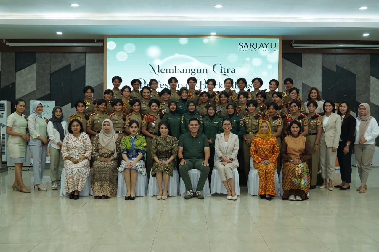 Gubernur Akademi Militer Hadiri Acara Profesional Make Up Taruni Akmil