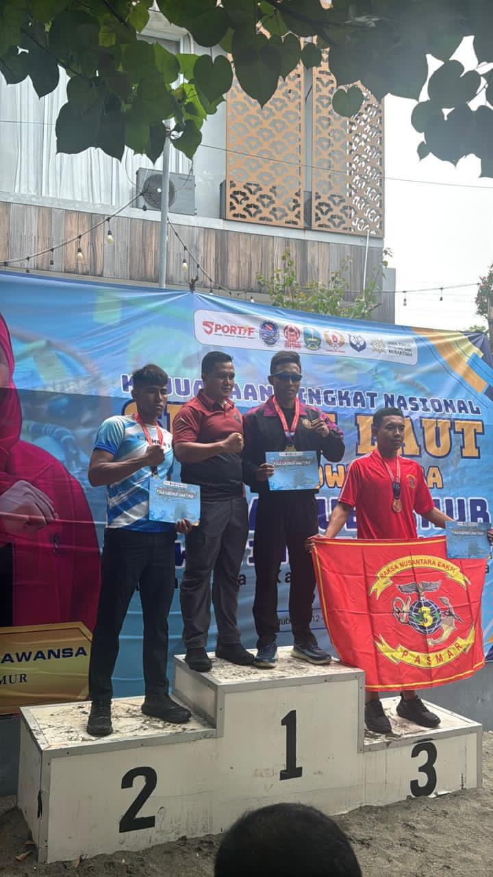 Prajurit Armada III Torehkan Prestasi pada OWF Piala Gubernur Jawa Timur 2025