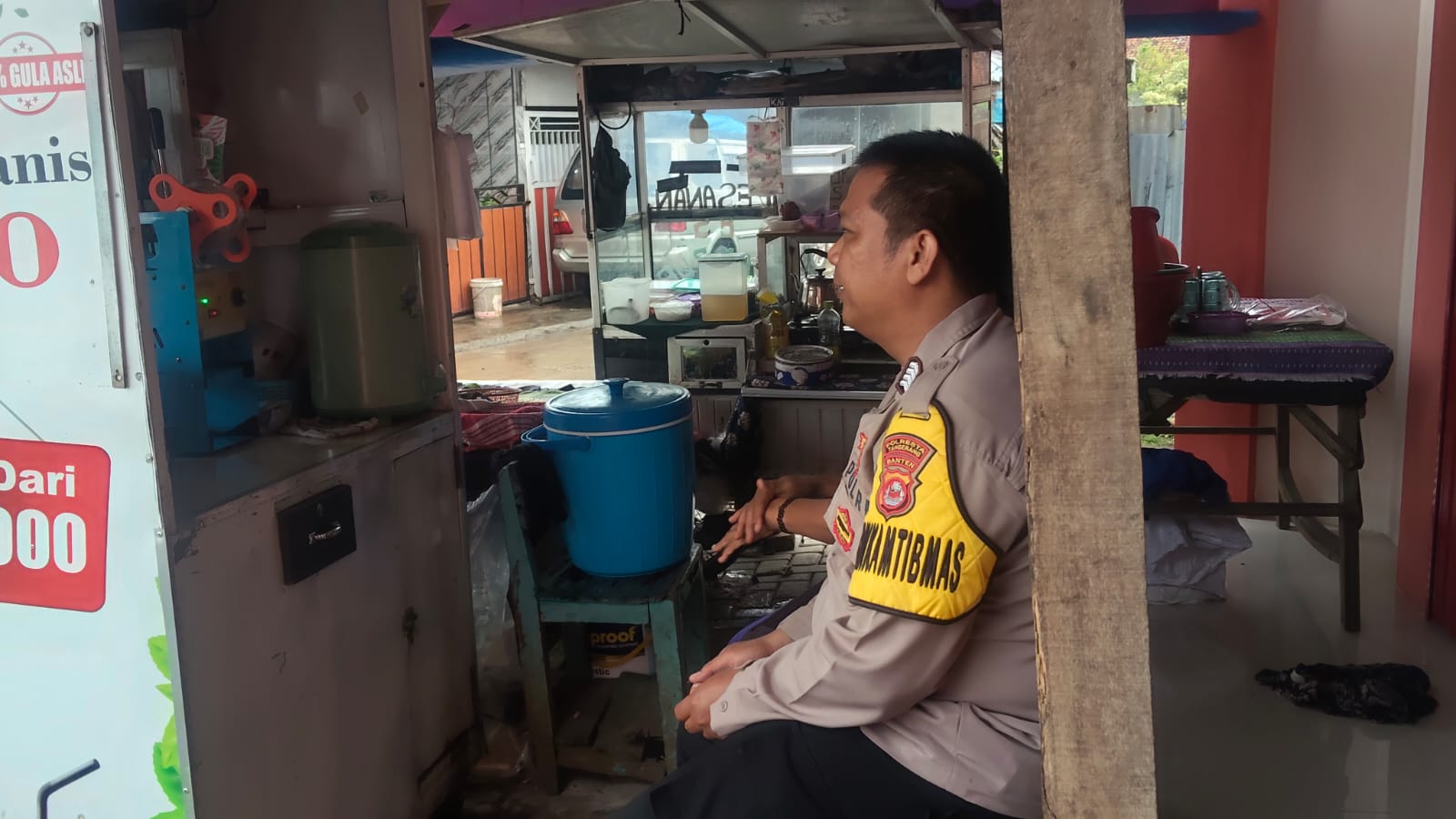 Bhabinkamtibmas Desa Bojong Laksanakan Warbin Tatap Muka, Serap Aspirasi Warga