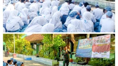 Bangkitkan Minat Pelajar Jadi Tentara, Babinsa Balen Bojonegoro Datangi Sekolah Sosialisasikan Rekrutmen TNI Angkatan Darat