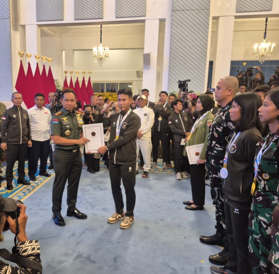 Alfi Kusuma Atlet Taekwondo Peraih Emas di SEA Games 2025 Thailand Dapat Kenaikan Pangkat Jadi Letnan Satu