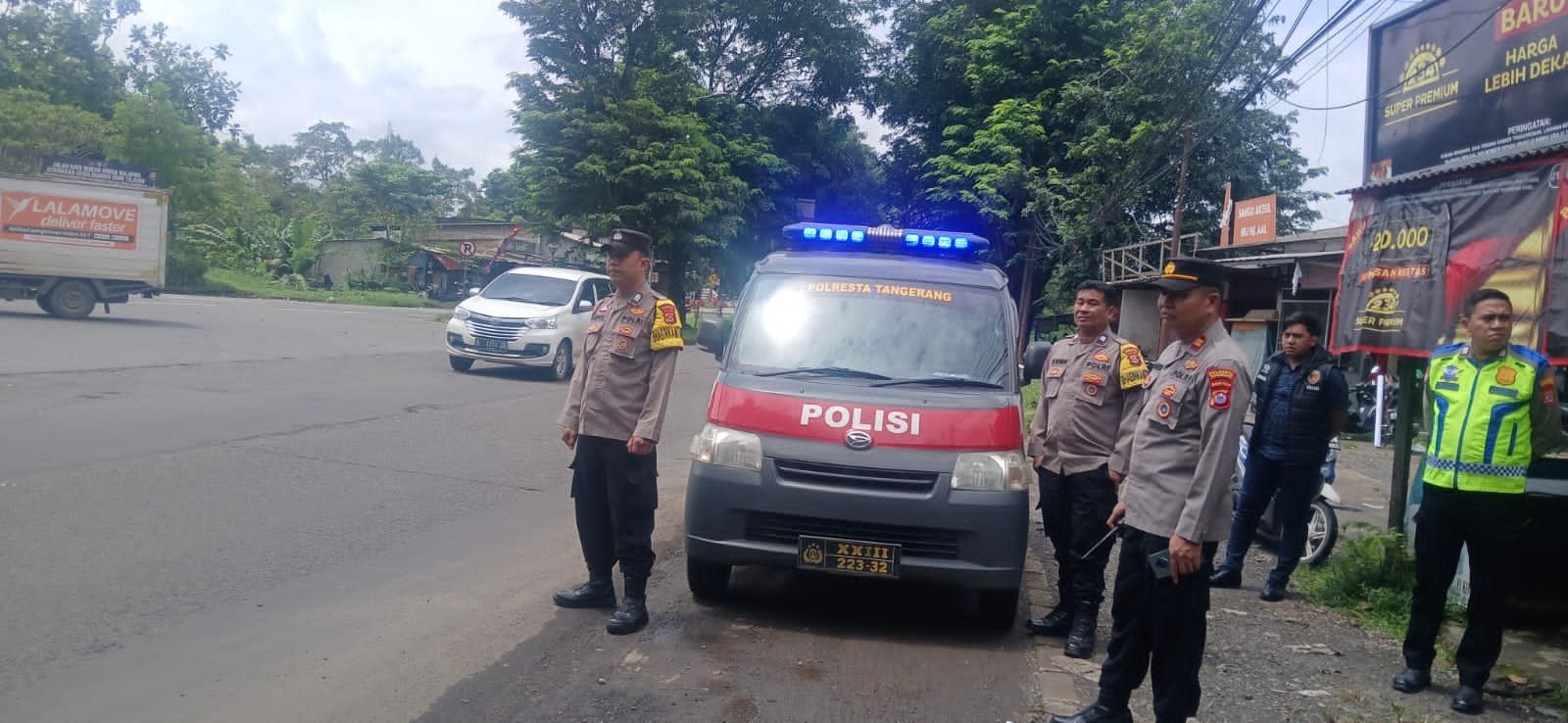 Polsek Cikupa Gelar Operasi KRYD, Tertibkan Aktivitas Matel di Kawasan Bizlink dan Millenium