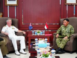 Asops Panglima TNI Terima Courtesy Call Kepala Operasi Gabungan Australia