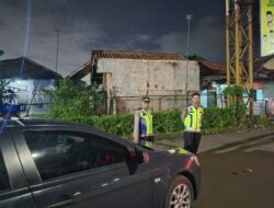 Polsek Cikupa Gelar Ops Cipkon KRYD, Antisipasi Gangguan Kamtibmas Malam Hari