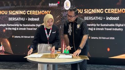 Dorong Bisnis Haji-Umrah yang Amanah, Indosat Gandeng Asosiasi BERSATHU lewat Learning Center Digital