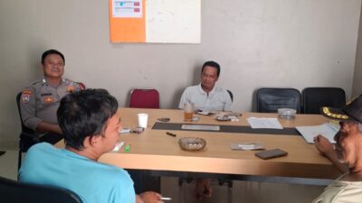 Bhabinkamtibmas Polsek Cikupa Laksanakan Poliran Bersama Masyarakat di Desa Talaga