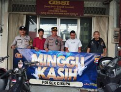 Polsek Cikupa Laksanakan Pengamanan dan Monitoring Ibadah Mingguan Gereja