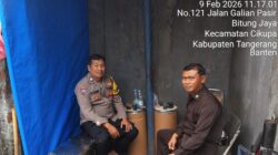 Bhabinkamtibmas Polsek Cikupa Sambangi Warga Desa Bitung Jaya, Pererat Sinergi Kamtibmas