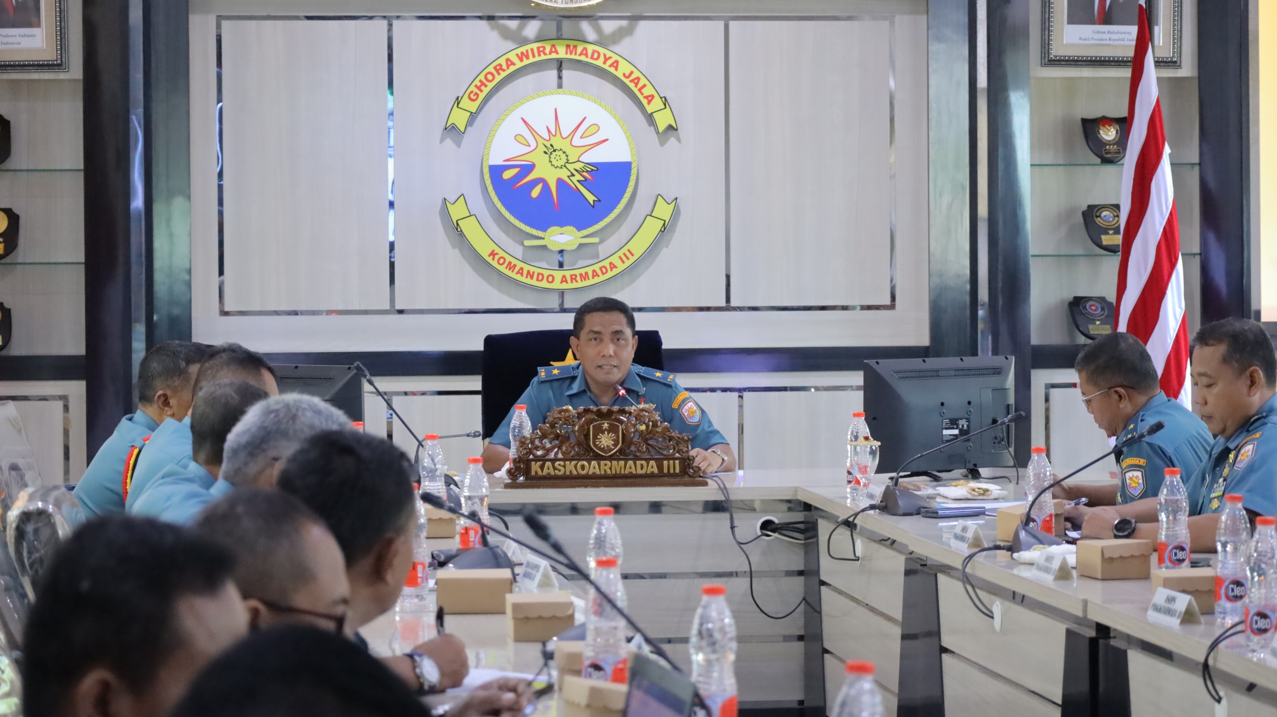 Selaraskan Kebijakan Pimpinan TNI AL, Armada III Gelar WEEKLY REVIEW Ke-2 Bulan Februari 2026