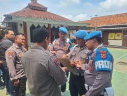 Provost Polda Banten Laksanakan Gaktibplin di Mako Polsek Cikupa