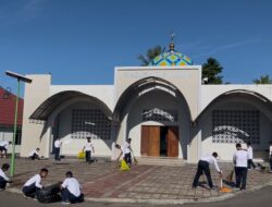 Dukung Program Nasional Indonesia Asri, Guspurla Armada III Gelar Aksi Bersih Lingkungan di Kesatrian Tawiri