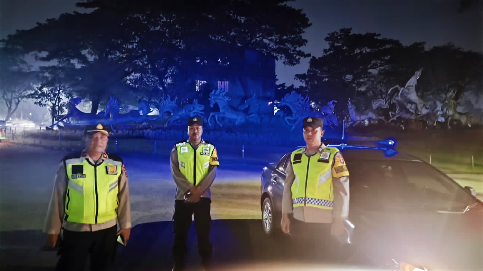 IPTU Rusandi Pimpin Ops Cipkon KRYD, Patroli Mobile Antisipasi Guantibmas di Wilkum Cikupa