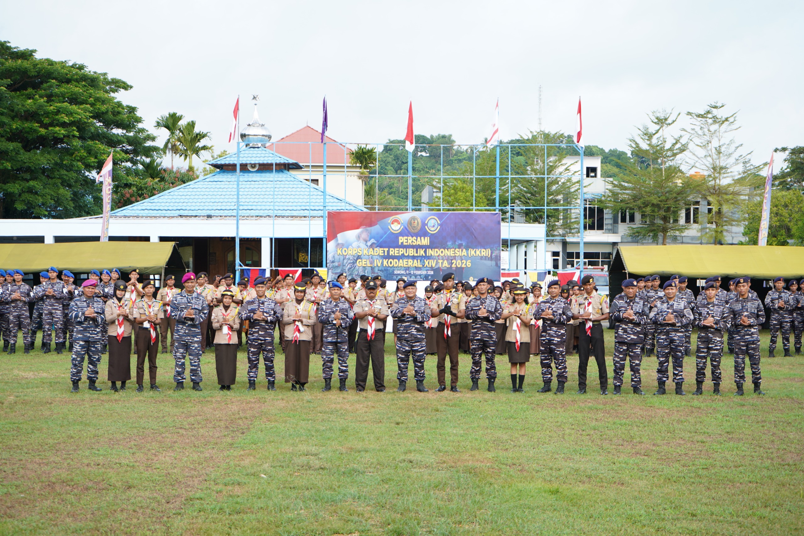Persami Korps Kadet Republik Indonesia di Kodaeral XIV Resmi Dibuka
