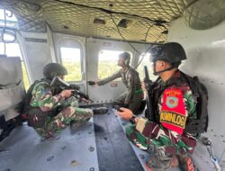 Prajurit Yonif 2 Marinir Aplikasikan Materi Kerja Sama Pesawat Udara pada Latihan Triwulan I 2026