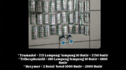 Dalam Rangka Operasi Pekat Maung 2026 Polsek Cikupa Ungkap Peredaran 7.550 Butir Obat Ilegal, Satu Tersangka Diamankan