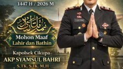 Kapolsek Cikupa Sampaikan Ucapan Marhaban Ya Ramadhan 1447 H