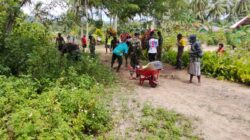 TMMD Ke-127 di Kaimana Bangkitkan Semangat Warga Sisir 2, Jalan Kampung Disulap Lebih Bersih dan Nyaman