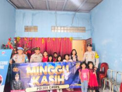 Polsek Cikupa Laksanakan Pengamanan Ibadah Minggu Kasih di Sejumlah Gereja