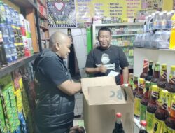 Polsek Cikupa Gelar Operasi Pekat dengan Sasaran Miras di Wilayah Hukum Cikupa