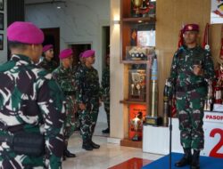 Letkol Helilintar Pimpin Acara Tradisi Pelepasan Purna Tugas Prajurit, Pengangkatan Warga Kehormatan Yonif 2 Marinir TNI AL dan Buka Bersama Prajurit Pasopati