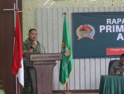 Primkop Kartika Jaya Angling Darmo Kodim Bojonegoro Gelar RAT Tutup Buku Tahun 2025