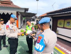 Provost Polresta Tangerang Laksanakan Gaktibplin di Mako Polsek Cikupa
