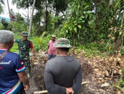 Dansatgas TMMD 127 Turun Langsung Cek Sumur Bor di Kampung Sisir